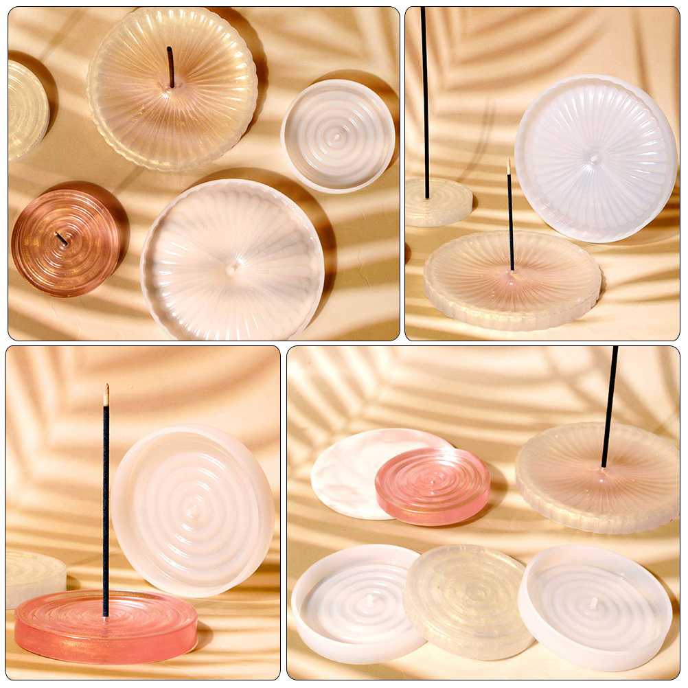 Incense Holder - 2 stuks siliconen mal voor wierookhouders,