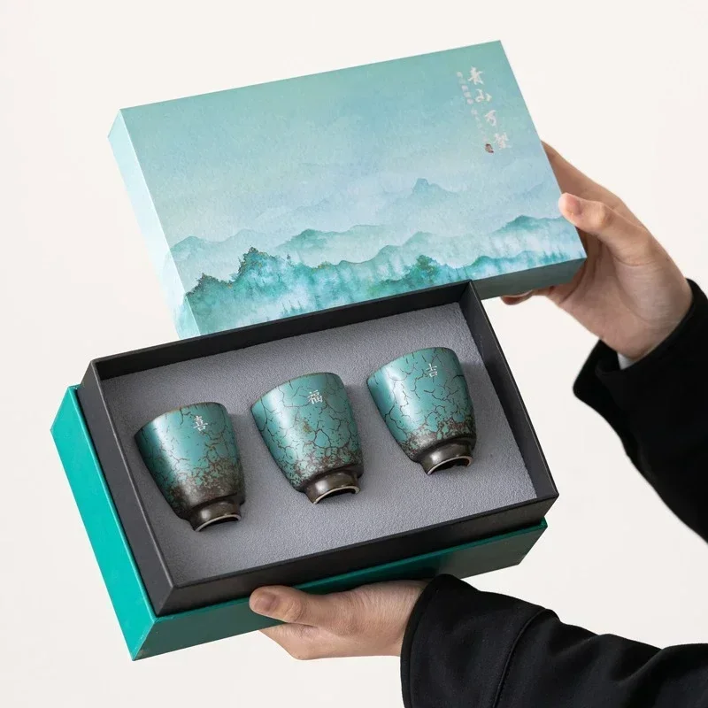 Japanese Pottery - Geschenkdoos, Espressokopjes, Japanse Keramische Theekop, Porseleinen