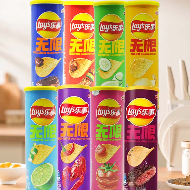 Japanese Snacks - Lay's Potato Chips 3.18oz(90g)*3 flessen Leisure