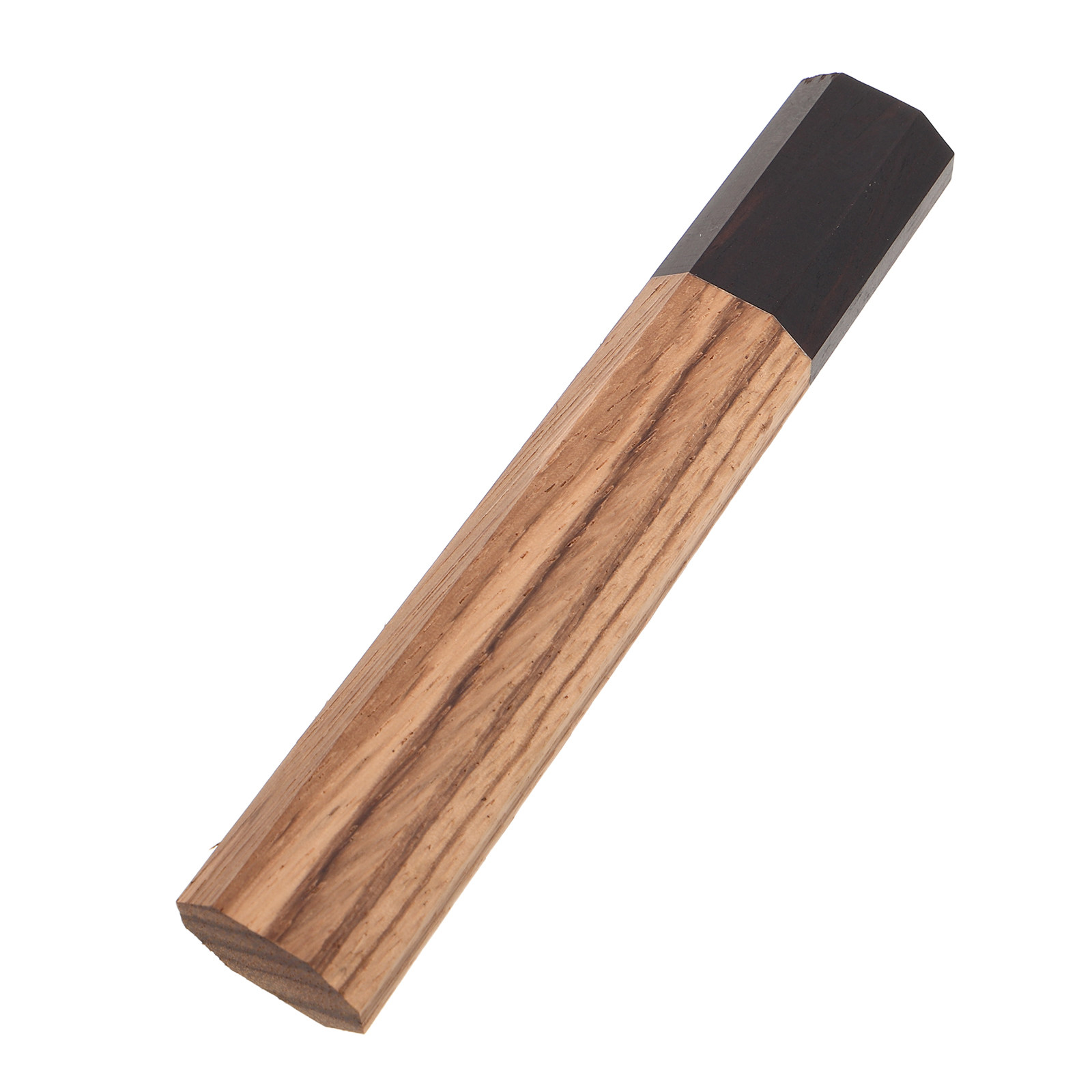 Achthoekige houten messenhandg - Japanese Knife recensie en prijs