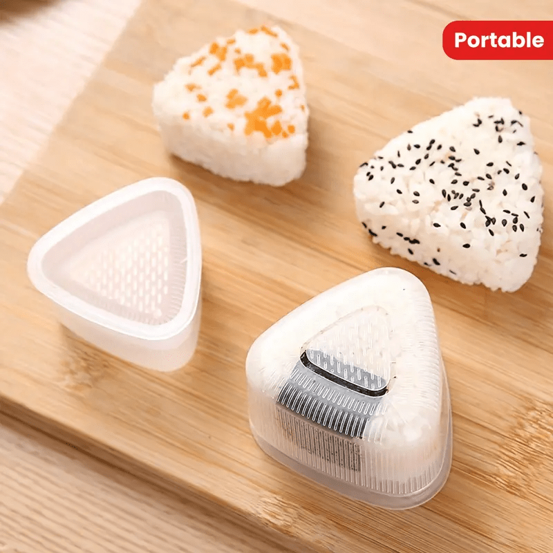 3-delige sushi-vorm, driehoeki - Bento Box recensie en prijs