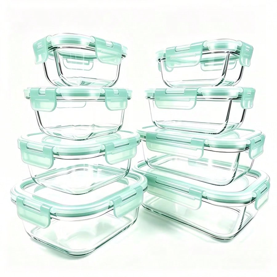 20 stuks afsluitbare glazen vo - Bento Box recensie en prijs