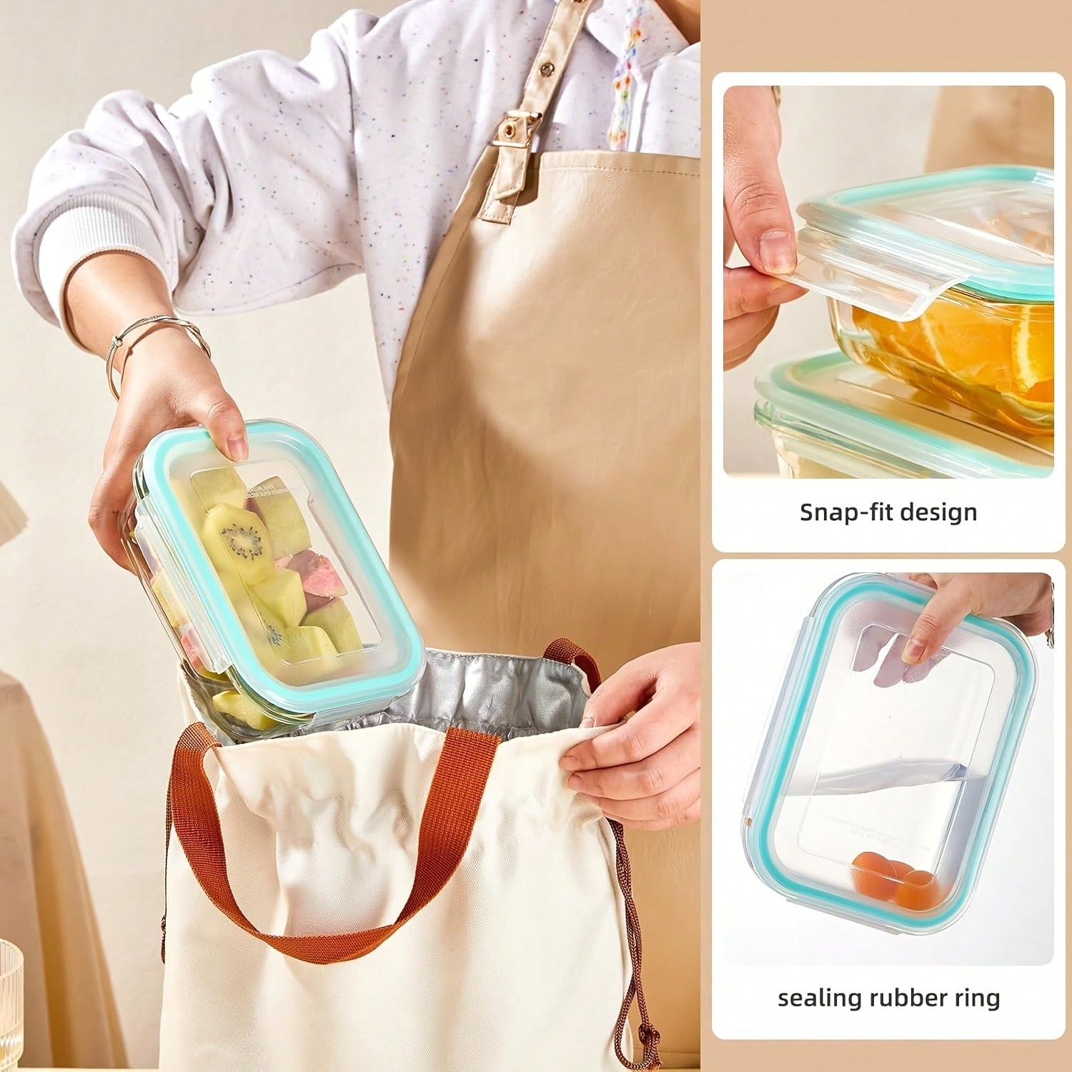20 stuks afsluitbare glazen vo - Bento Box recensie en prijs