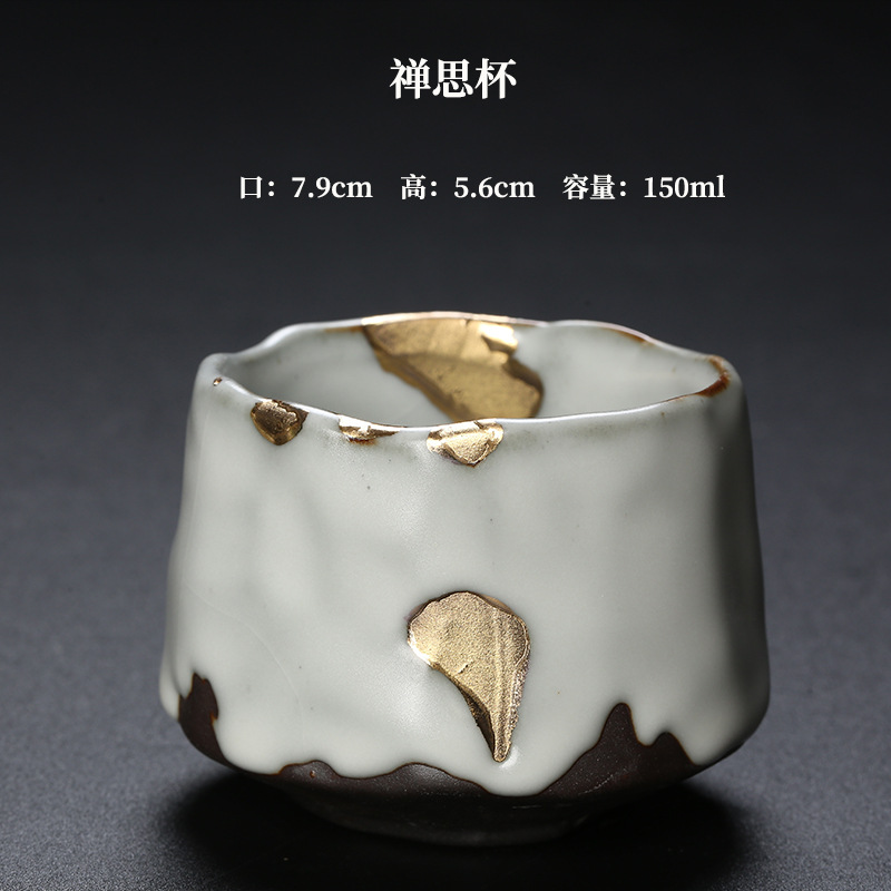Shino Ware vergulde handgemaak - Japanese Tea recensie en prijs